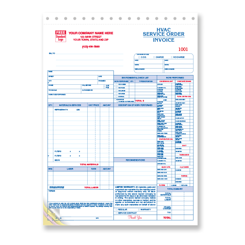 customized business forms